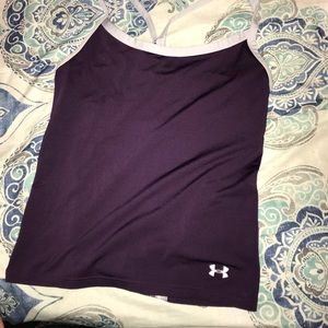 small under armour workout tank top